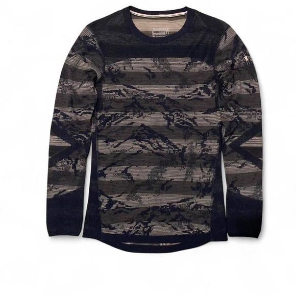Smartwool Other - Smartwool Intraknit 200 base layer crew stretch mountain slim fit men's S/16.5